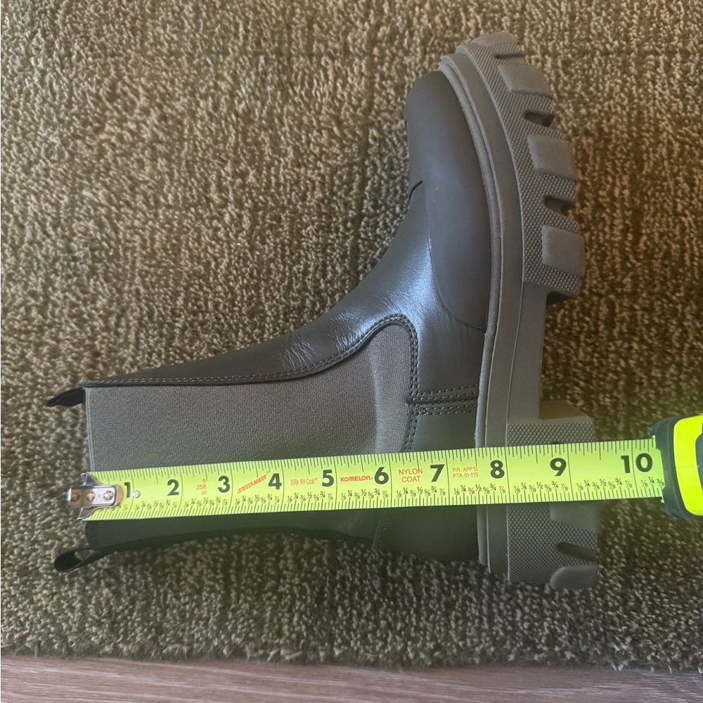 Ganni Green Chelsea Boot - Picture 7 of 7